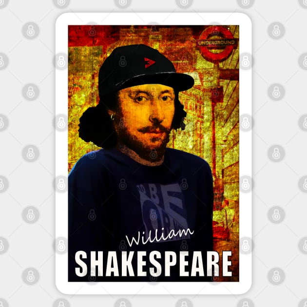 William Shakespeare as a Dude Magnet by Exile Kings 